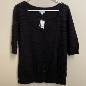 New York and co short sleeve cardigan